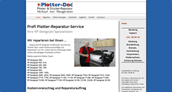 Desktop Screenshot of plotter-doc.de